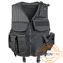 Chaleco táctico con alta resistencia 1000D impermeable de nylon con cuatro capas de hilo de nylon apto para militares